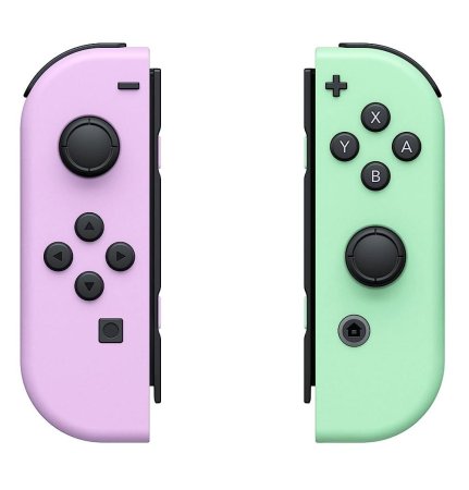 Набор из 2-х контроллеров Joy-Con Пастельный Фиолетовый/Пастельный Зеленый Оригинал (Switch)