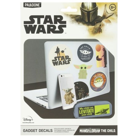  Наклейки Paladone: Мандалорец Дитя Гаджет Наклейки (Mandalorian The Child Gadget Decals) (PP7339MAN)