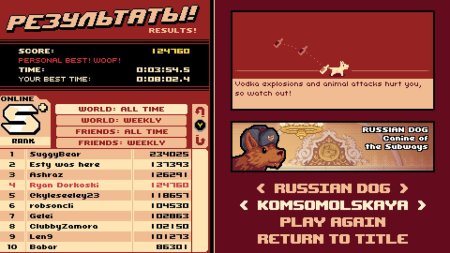 Игра Собаки Российского Метро (Russian Subway Dogs) (Limited Run #555) Русская Версия (PS4) Playstation 4