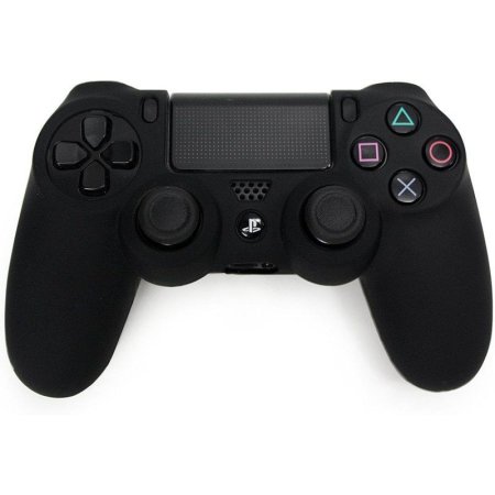  Защитный силиконовый чехол Controller Silicon Case для геймпада Sony Dualshock 4 Wireless Controller (Черный) (PS4) 