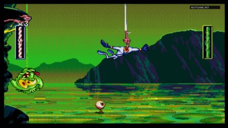 Червяк Джим (Earthworm Jim) Русская Версия (16 bit) 