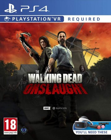  The Walking Dead: Onslaught (  PS VR) (PS4) Playstation 4