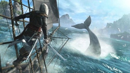 Игра Assassin's Creed 4 (IV): Черный флаг (Black Flag) Русская Версия (PS4) Playstation 4