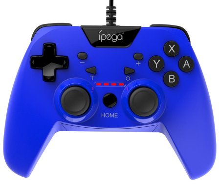 Геймпад проводной iPega Синий (PG-SW012B) (Switch/PC/Android/PS3)