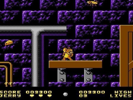 Сборник игр 4 в 1 (YH 8039) TOM AND JERRY+SNOW BROS+DOWN DEEP+BUBBLE (8 bit) для Денди 