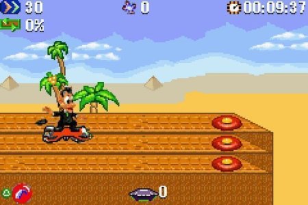 Кузя Суперагент (Agent Hugo Roborumble) Русская Версия (GBA) для Game boy