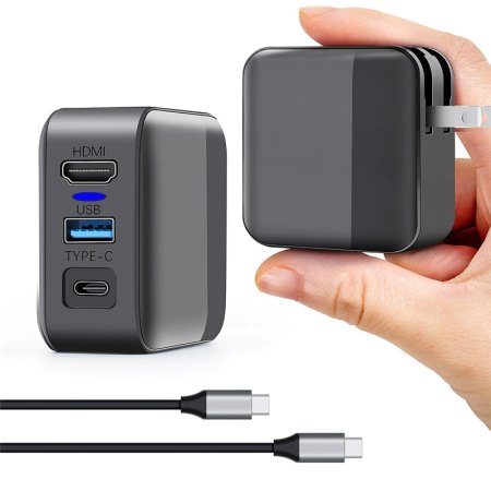 Зарядная док-станция + подключение к ТВ + адаптер + кабель USB C (171517) (Switch/Switch Lite/Android)