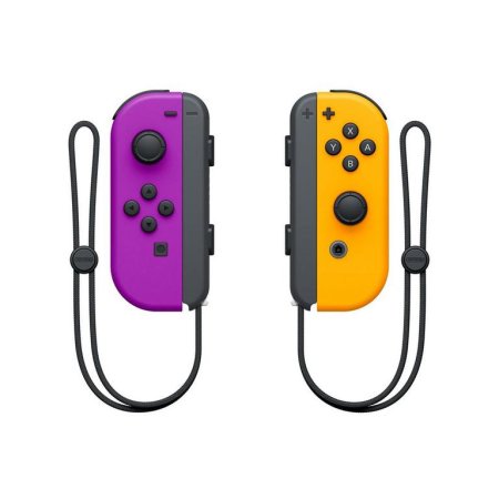 Набор из 2-х контроллеров Joy-Con Неоновый фиолетовый/Неоновый оранжевый Оригинал (Switch)