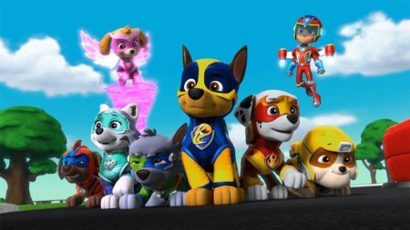 игра PAW Patrol: Mighty Pups Save Adventure Bay (Щенячий патруль: Мега-щенки спасают Бухту Приключений) Русская Версия (Switch) для Nintendo Switch