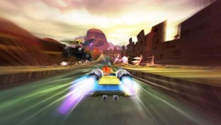  Crash Tag Team Racing (PSP) USED Б/У 