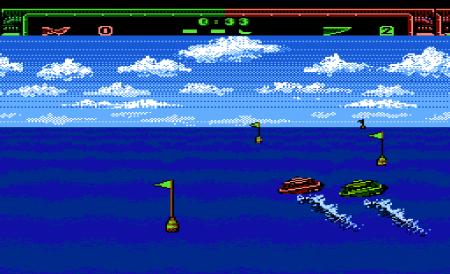 Погоня На Воде (Eliminator Boat Duel) (8 bit) для Денди 