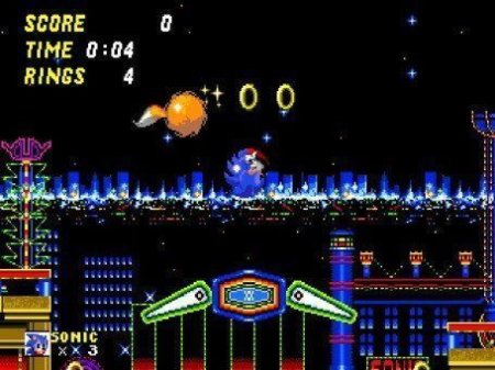 Соник 2 (Sonic 2) Русская Версия (16 bit) 