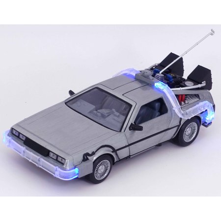 Модель машинки Jada Toys Hollywood Rides: Машина Времени (Time Machine) Назад в Будущее 1 (Back To The Future 1) (32911) 1:24  