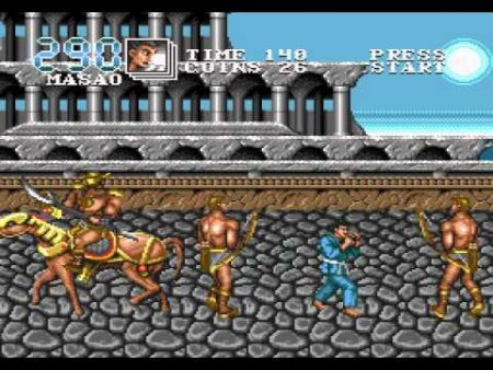 Двойной Дракон 3 (Double Dragon 3) The Rosetta Stone Русская Версия (16 bit) 