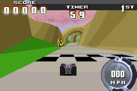 Хот Вилс Трек Челлендж (Hot Wheels: Stunt Track Challenge) (GBA) для Game boy