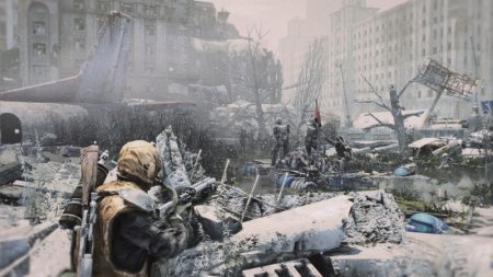 Купить игру Metro: Last Light (Метро 2033: Луч Надежды) Русская Версия (PS3) USED Б/У для Sony Playstation 3