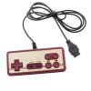 Геймпад проводной 8 bit Controller узкй разъем 9 Pin (Прямоугольный) (Красный Золотой) (8 bit) для 8 bit, Денди (Dendy)