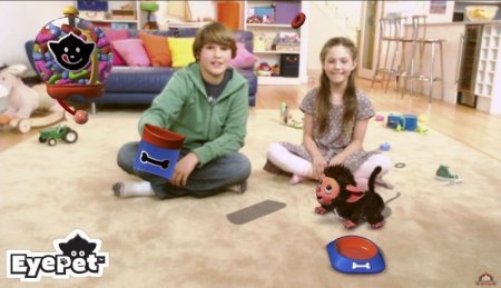 Купить игру EyePet + Камера PlayStation Eye Русская Версия (PS3) для Sony Playstation 3