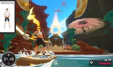 игра Ring Fit Adventure (игра + обруч-ремень) (Switch) USED Б/У для Nintendo Switch