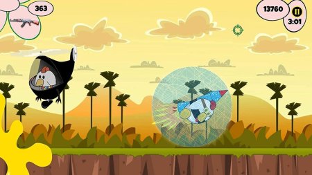 игра Chicken Range Game + Ружьё Rifle Accessory Bundle Код на загрузку (Switch) для Nintendo Switch