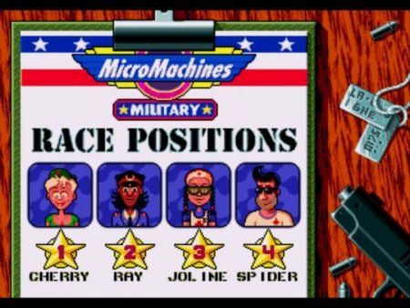 Micro Machines Military Русская Версия (16 bit) 