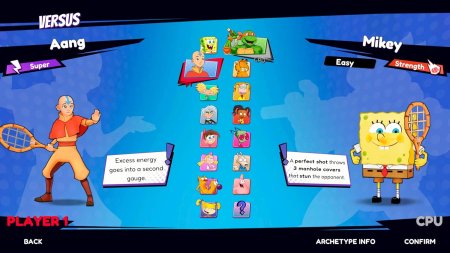 игра Nickelodeon Extreme Tennis: Next! Русская Версия (Switch) для Nintendo Switch