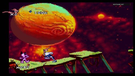 Червяк Джим (Earthworm Jim) Русская Версия (16 bit) 