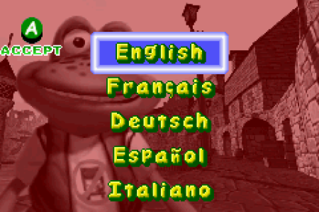 Фроггер: Великий квест (Frogger Advance - The Great Quest) (GBA) для Game boy