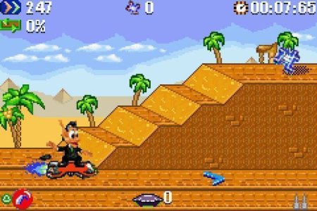 Кузя Суперагент (Agent Hugo Roborumble) Русская Версия (GBA) для Game boy