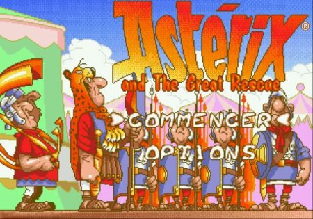 Сборник игр 9 в 1 BS9001 (Simpsons + Asterix + ...) Русская Версия (16 bit) 
