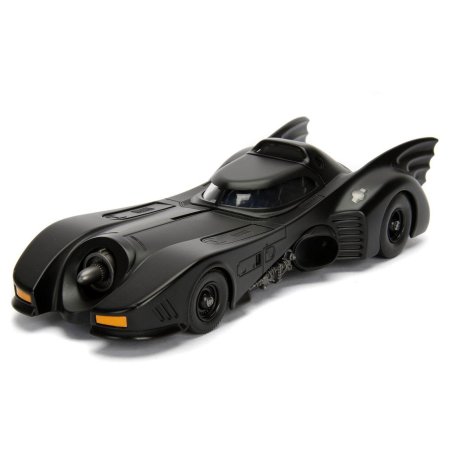 Модель машинки с фигуркой Jada Toys Hollywood Rides: Бэтмобиль 1989 (Batmobile 1989) 1:24 + Фигурка Бэтмен (Batman) 7 см (98224 (98260)) 