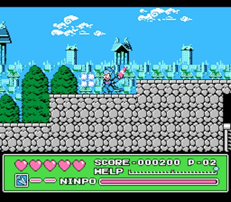 Кот-ниндзя (Ninja Cat) Русская Версия (8 bit) для Денди 