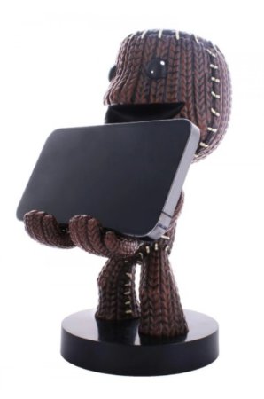 Фигурка подставка для геймпада/телефона Cable Guys: Сэкбой (Sackboy)