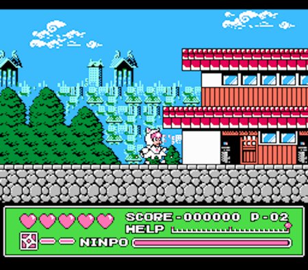 Кот-ниндзя (Ninja Cat) Русская Версия (8 bit) для Денди 