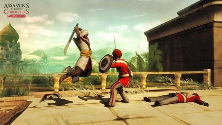 Игра Assassin's Creed Chronicles: Трилогия Русская Версия (PS4) USED Б/У Playstation 4