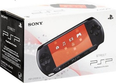   Sony PlayStation Portable Street PSP E1008 Black RUS (׸) +  Gran Turismo +   2