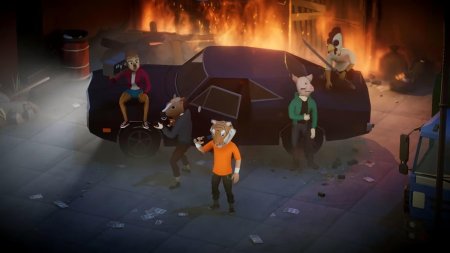 игра Midnight Fight Express (Limited Run #232) Русская Версия (Switch) для Nintendo Switch
