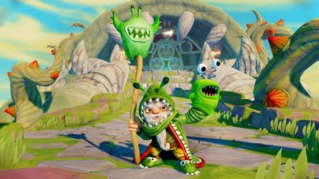 Купить игру Skylanders Trap Team: Cтартовый набор: игровой портал, игра, фигурки: Food Fight, Snap Shot, 2 ловушки (PS3) для Sony Playstation 3