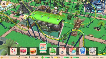 игра RollerCoaster Tycoon Adventures (Switch) для Nintendo Switch