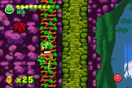 Фроггер: Великий квест (Frogger Advance - The Great Quest) (GBA) для Game boy
