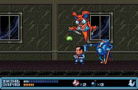 Ghostbusters (Охотники за приведениями) Русская Версия (16 bit) 