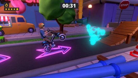 Игра Urban Trial Tricky Deluxe Edition Русская Версия (PS4) Playstation 4
