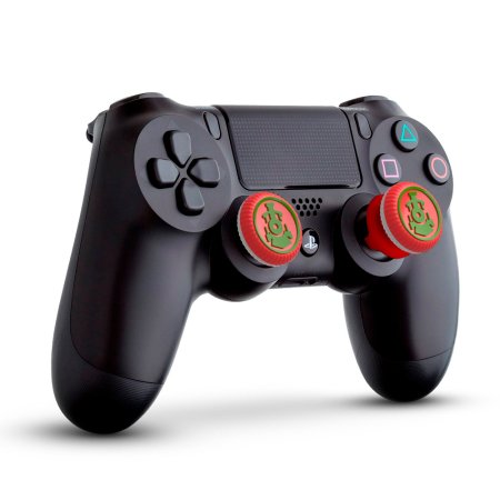  Накладки на стики (кастомизированные) для беспроводного геймпада Sony Dualshock 4/DualSense ФК Локомотив RAINBO (PS4/PS5) 