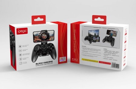 Геймпад телескопический беспроводной Black KingKong Bluetooth iPEGA (PG-9128) Android/PC/IOS