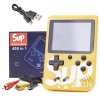 Портативная игровая приставка Retro FC SUP XH-166 (400 в 1) + 400 встроенных игр (Желтый) для 8 bit, Денди (Dendy)