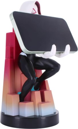 Фигурка подставка для геймпада/телефона Cable Guys: Паук-Гвен (Spider-Gwen) Марвел Человек-паук (Marvel Spider-Man) (895364)