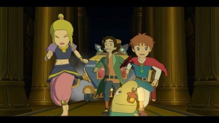 Игра Ni no Kuni: Wrath of the White Witch (Гнев Белой ведьмы) Remastered (Обновленная версия) (PS4) USED Б/У Playstation 4