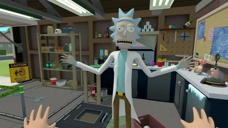 Игра Рик и Морти (Rick and Morty): Virtual Rick-ality (Только для PS VR) (PS4) USED Б/У Playstation 4