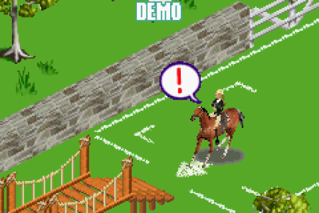 Приключение Барби лошадей: Голубая лента (Barbie Horse Adventures: Blue Ribbon Race) Русская Версия (GBA) для Game boy