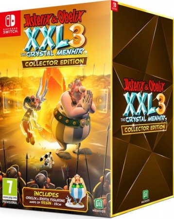  Asterix and Obelix XXL 3 The Crystal Menhir - Collectors Edition   (Switch)  Nintendo Switch